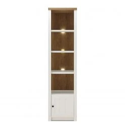 Norrwood Regal Proville IV - Eiche Weiß Dekor / Eiche Dekor -Wohnzimmermöbel boutique en ligne 1000213898 200525 13151500155 DETAILS P000000001000213898