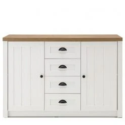 Norrwood Sideboard Proville II - Eiche Weiß Dekor / Eiche Dekor -Wohnzimmermöbel boutique en ligne 1000213899 200525 13152000161 DETAILS P000000001000213899