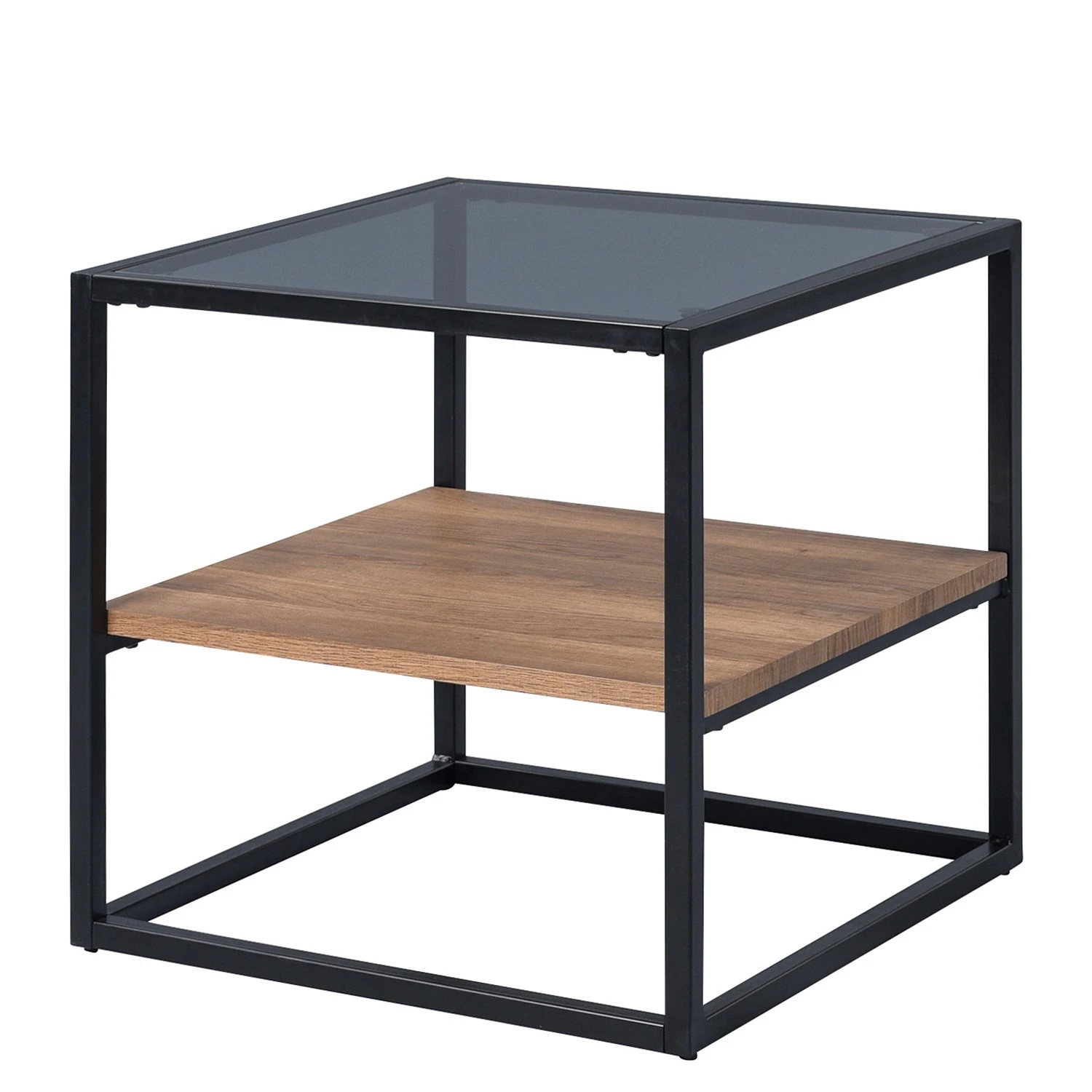 Loftscape Beistelltisch Bothell - Grau / Schwarz 1 Loftscape Beistelltisch Bothell - Grau / Schwarz