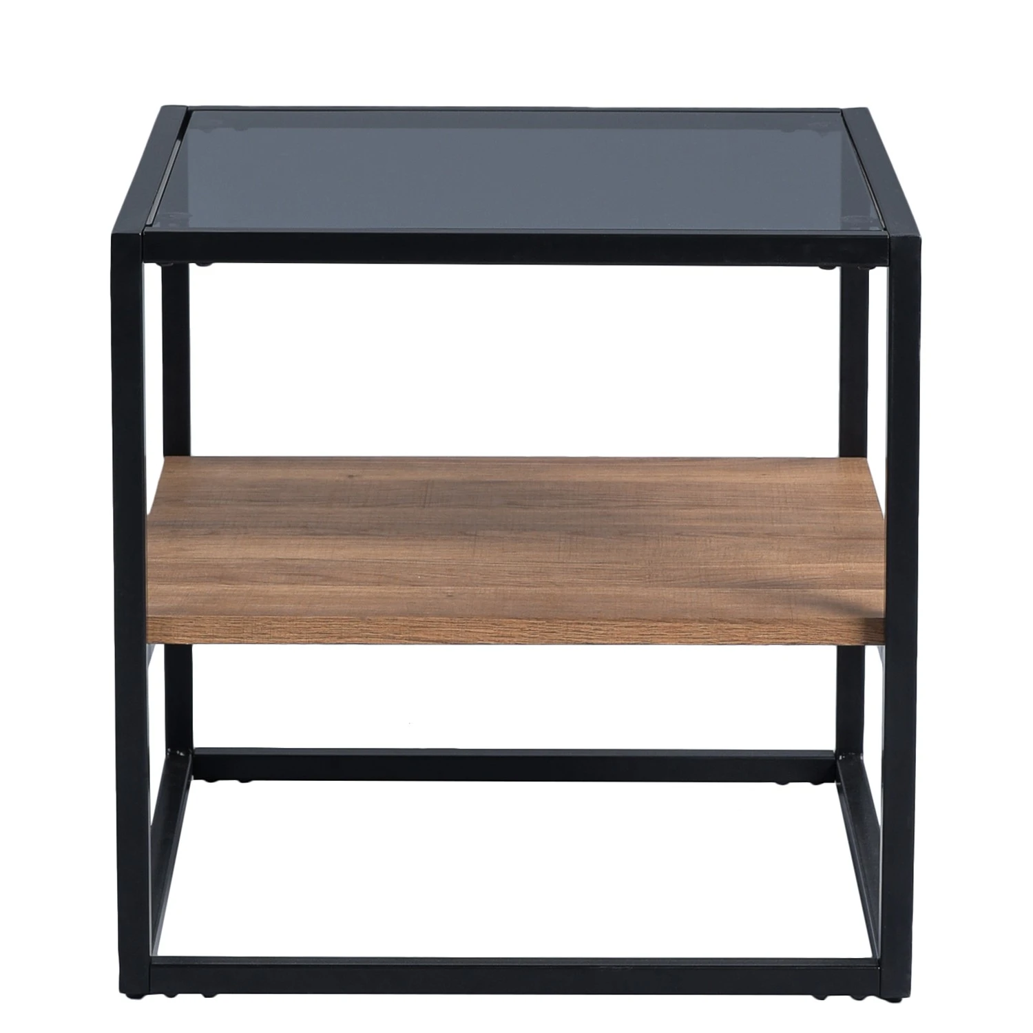 Loftscape Beistelltisch Bothell - Grau / Schwarz 3 Loftscape Beistelltisch Bothell - Grau / Schwarz – Bild 3