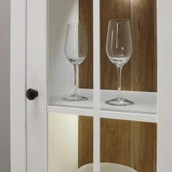 Norrwood Wohnwand Proville II (3-teilig) - Eiche Weiß Dekor / Eiche Dekor -Wohnzimmermöbel boutique en ligne 1000214289 200527 06585600035 DETAILS P000000001000214289