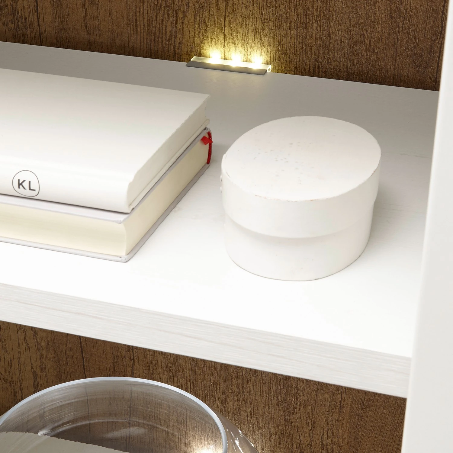 Norrwood Wohnwand Proville IV (4-teilig) - Eiche Weiß Dekor / Eiche Dekor 15 Norrwood Wohnwand Proville IV (4-teilig) - Eiche Weiß Dekor / Eiche Dekor – Bild 15