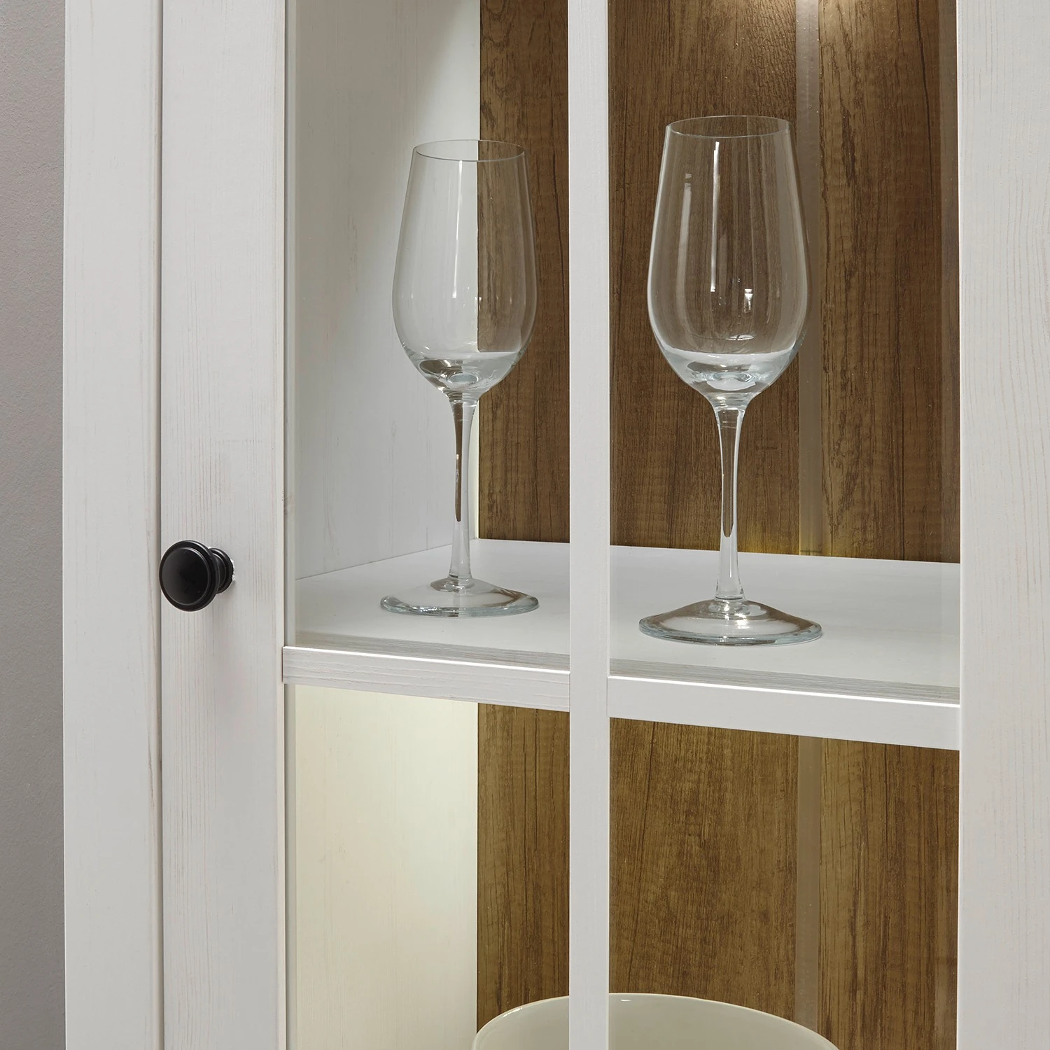 Norrwood Wohnwand Proville IV (4-teilig) - Eiche Weiß Dekor / Eiche Dekor 16 Norrwood Wohnwand Proville IV (4-teilig) - Eiche Weiß Dekor / Eiche Dekor – Bild 16