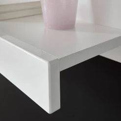 Loftscape Wohnwand Cely II (4-teilig) - Hochglanz Weiß / Matt Weiß -Wohnzimmermöbel boutique en ligne 1000214313 200527 07021500180 DETAILS P000000001000214313