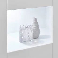 Loftscape Wohnwand Cely II (4-teilig) - Hochglanz Weiß / Matt Weiß -Wohnzimmermöbel boutique en ligne 1000214313 200527 07021600181 DETAILS P000000001000214313