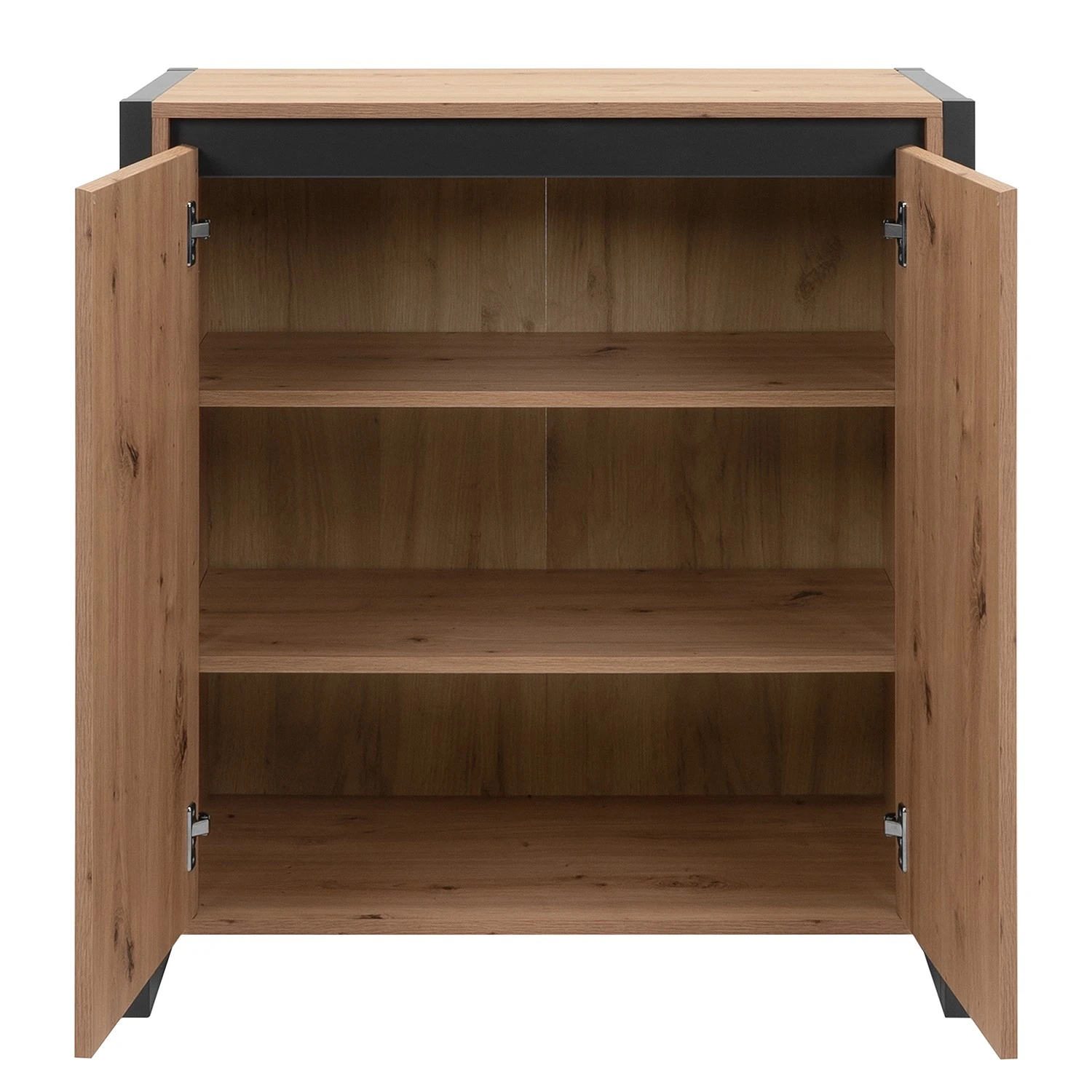 Red Living Kommode Denville I - Eiche Artisan Dekor / Anthrazit 9 Red Living Kommode Denville I - Eiche Artisan Dekor / Anthrazit – Bild 9