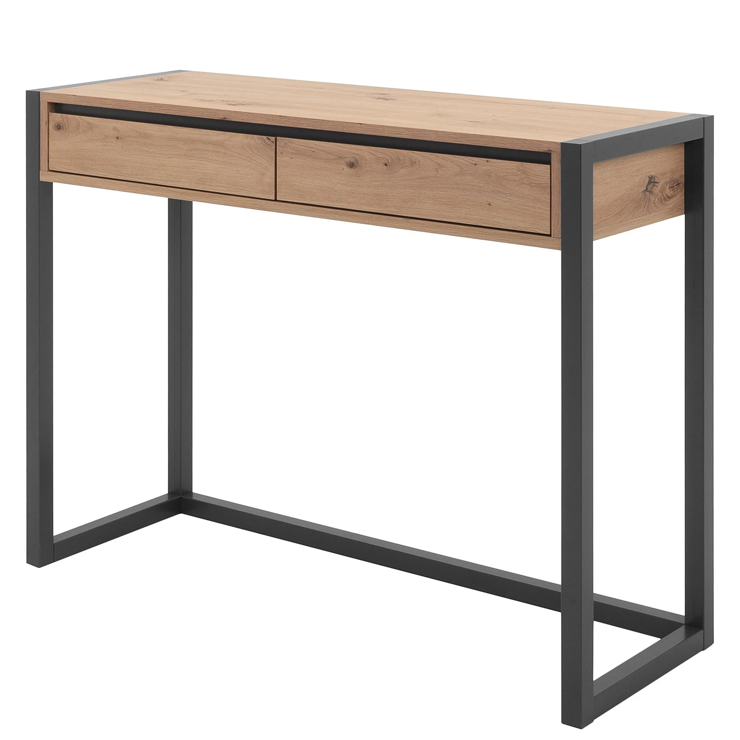 Red Living Konsolentisch Denville - Eiche Artisan Dekor / Anthrazit 1 Red Living Konsolentisch Denville - Eiche Artisan Dekor / Anthrazit