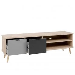 Mørteens TV-Lowboard Elysian - Grau / Eiche Dekor 19 Mørteens TV-Lowboard Elysian - Grau / Eiche Dekor -Wohnzimmermöbel boutique en ligne 1000214491 200608 14160300067 DETAILS P000000001000214491