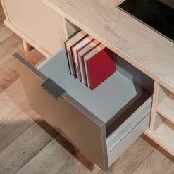 Mørteens TV-Lowboard Elysian - Grau / Eiche Dekor 23 Mørteens TV-Lowboard Elysian - Grau / Eiche Dekor -Wohnzimmermöbel boutique en ligne 1000214491 200608 14160700071 DETAILS P000000001000214491