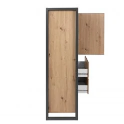 Red Living Highboard Denville - Eiche Artisan Dekor / Anthrazit -Wohnzimmermöbel boutique en ligne 1000214506 200608 14182900175 DETAILS P000000001000214506