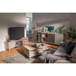 Mørteens Couchtisch Elysian - Grau / Eiche Dekor 17 Mørteens Couchtisch Elysian - Grau / Eiche Dekor -Wohnzimmermöbel boutique en ligne 1000214512 200608 14183800184 MOOD DETAILS P000000001000214512 mood