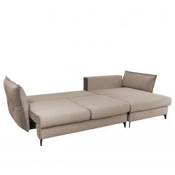 Fredriks Ecksofa Carrboro - Samt - Cappuccino - Longchair davorstehend rechts -Wohnzimmermöbel boutique en ligne 1000215209 200724 14085100160 DETAILS P000000001000215209