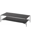 Red Living Couchtisch Cleehill - Metall - Schwarz