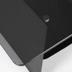 Red Living Couchtisch Monson - Glas / Metall - Grau / Schwarz -Wohnzimmermöbel boutique en ligne 1000215309 200612 09125900079 DETAILS P000000001000215309