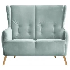 Fredriks Sofa Bonham (2 -Sitzer) - Samt - Pastellblau -Wohnzimmermöbel boutique en ligne 1000215335 201209 18161700126 DETAILS P000000001000215335