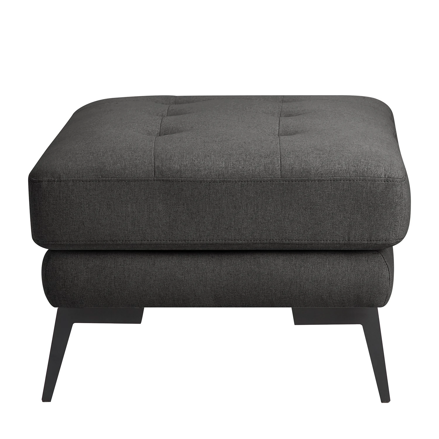 Mørteens Polsterhocker Hamina I - Flanell - Dunkelgrau 6 Mørteens Polsterhocker Hamina I - Flanell - Dunkelgrau – Bild 6