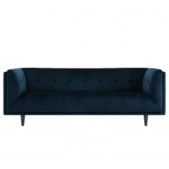 Red Living Sofa Botley (3-Sitzer) - Samt - Marineblau -Wohnzimmermöbel boutique en ligne 1000216238 210107 16315800351 DETAILS P000000001000216238