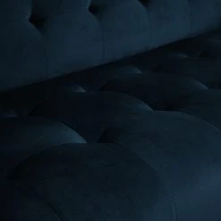 Red Living Sofa Botley (3-Sitzer) - Samt - Marineblau -Wohnzimmermöbel boutique en ligne 1000216238 210107 16315800355 DETAILS P000000001000216238