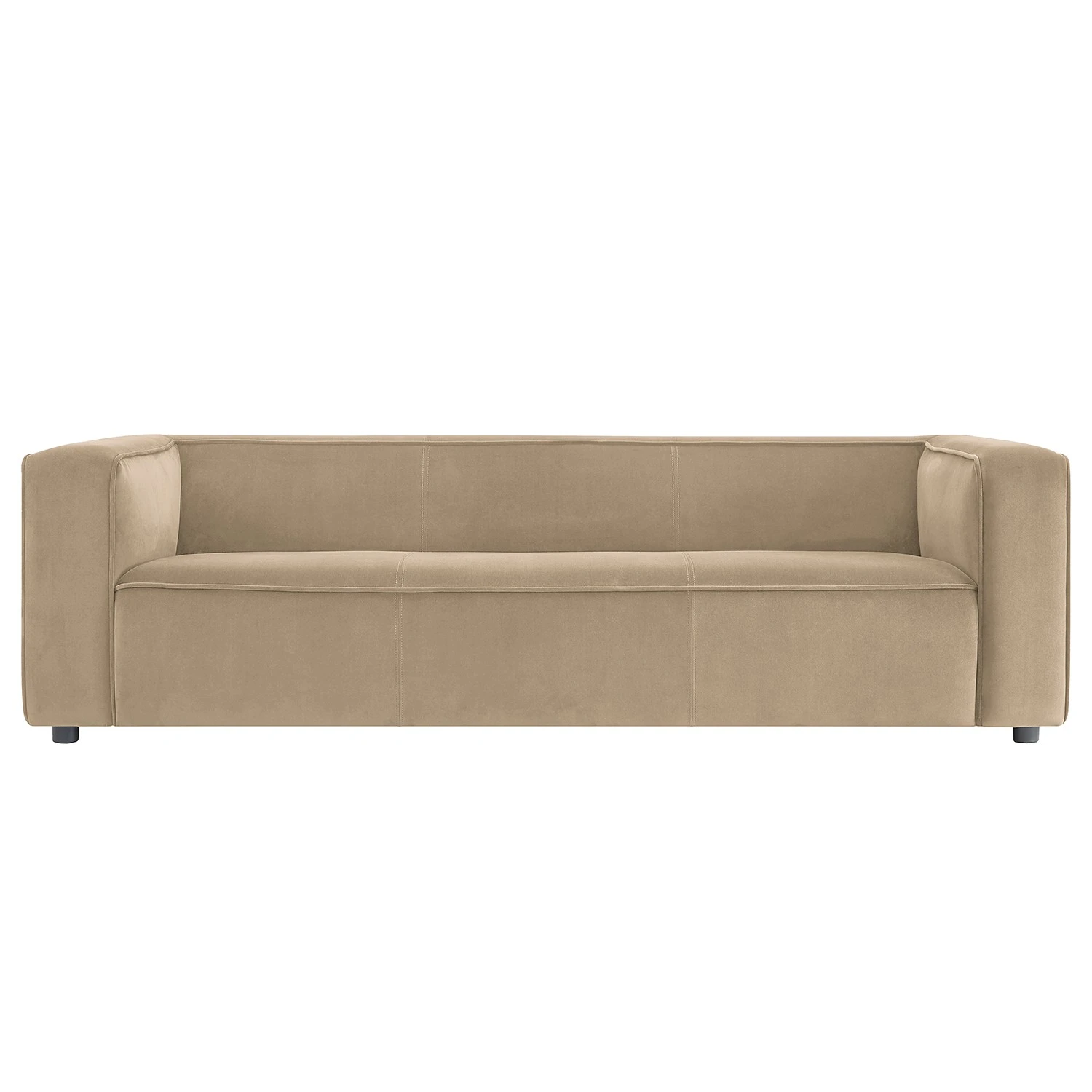 Fredriks Sofa Berlou II (3-Sitzer) - Microfaser - Beige 4 Fredriks Sofa Berlou II (3-Sitzer) - Microfaser - Beige – Bild 4
