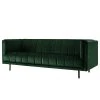 Jack & Alice Sofa Beslon (3-Sitzer) - Webstoff - Dunkelgrün