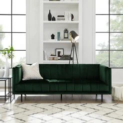 Jack & Alice Sofa Beslon (3-Sitzer) - Webstoff - Dunkelgrün 13 Jack & Alice Sofa Beslon (3-Sitzer) - Webstoff - Dunkelgrün -Wohnzimmermöbel boutique en ligne 1000216255 210107 16320800516 MOOD DETAILS P000000001000216255 mood