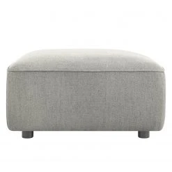 Fredriks Polsterhocker Berlou I - Webstoff - Grau -Wohnzimmermöbel boutique en ligne 1000216258 210107 16321000544 DETAILS P000000001000216258