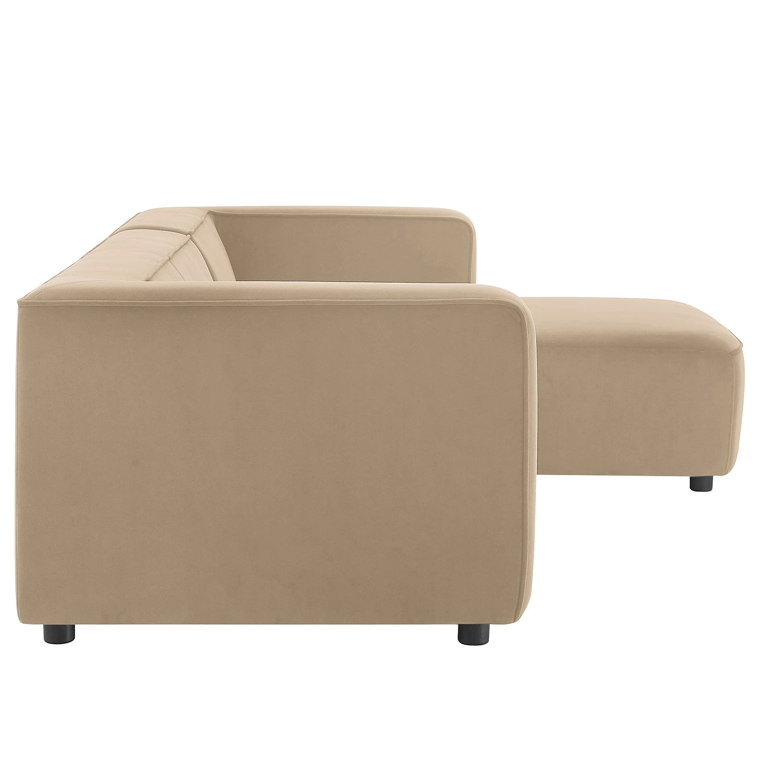 Fredriks Ecksofa Berlou II - Microfaser - Beige - Longchair davorstehend rechts 6 Fredriks Ecksofa Berlou II - Microfaser - Beige - Longchair davorstehend rechts – Bild 6