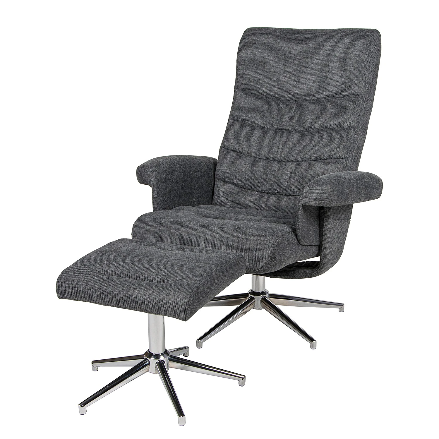 Duo Collection Relaxsessel Markham - Webstoff - Grau 1 Duo Collection Relaxsessel Markham - Webstoff - Grau