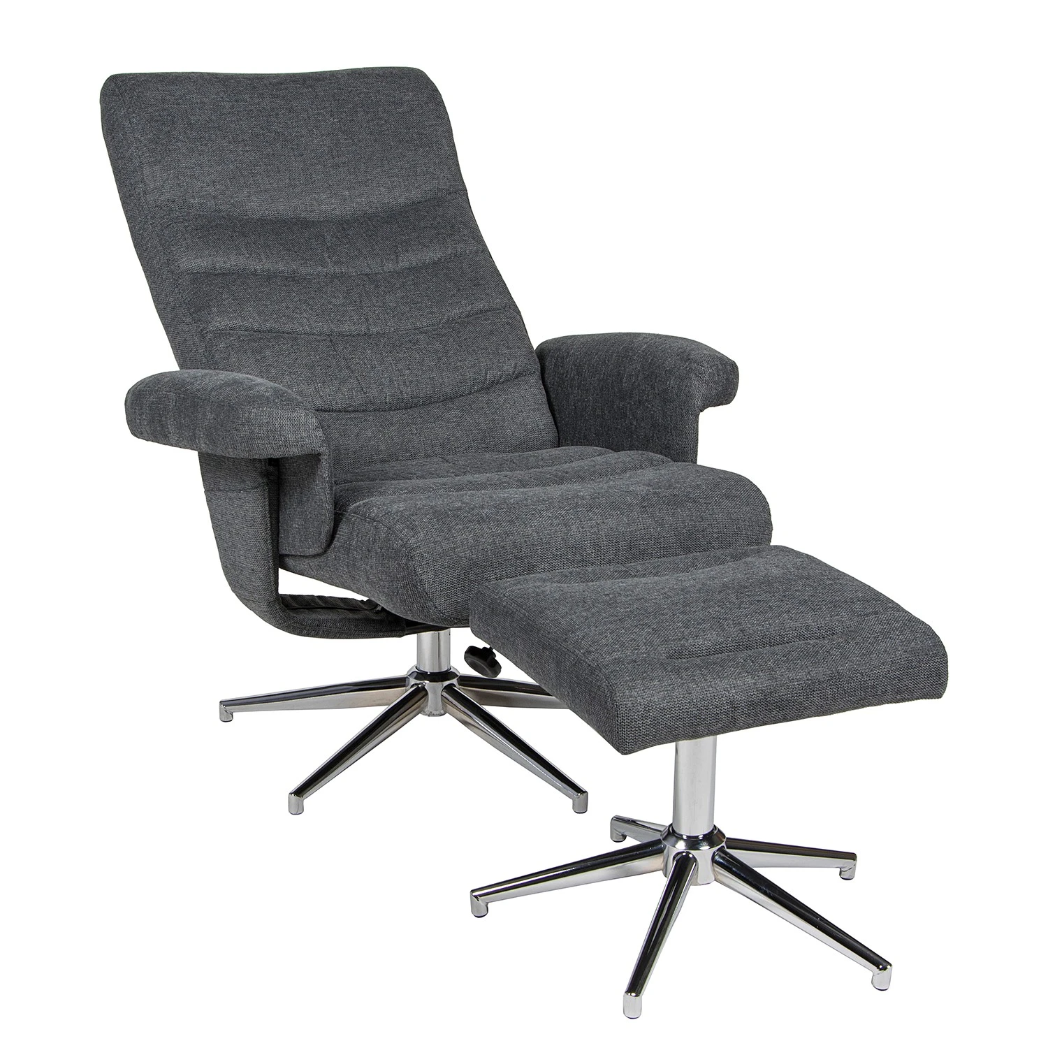 Duo Collection Relaxsessel Markham - Webstoff - Grau 2 Duo Collection Relaxsessel Markham - Webstoff - Grau – Bild 2