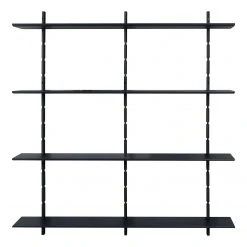 Studio Copenhagen Wandregal Lautaro IV - Eiche teilmassiv - Eiche Schwarz -Wohnzimmermöbel boutique en ligne 1000216661 200820 06180800214 DETAILS P000000001000216661