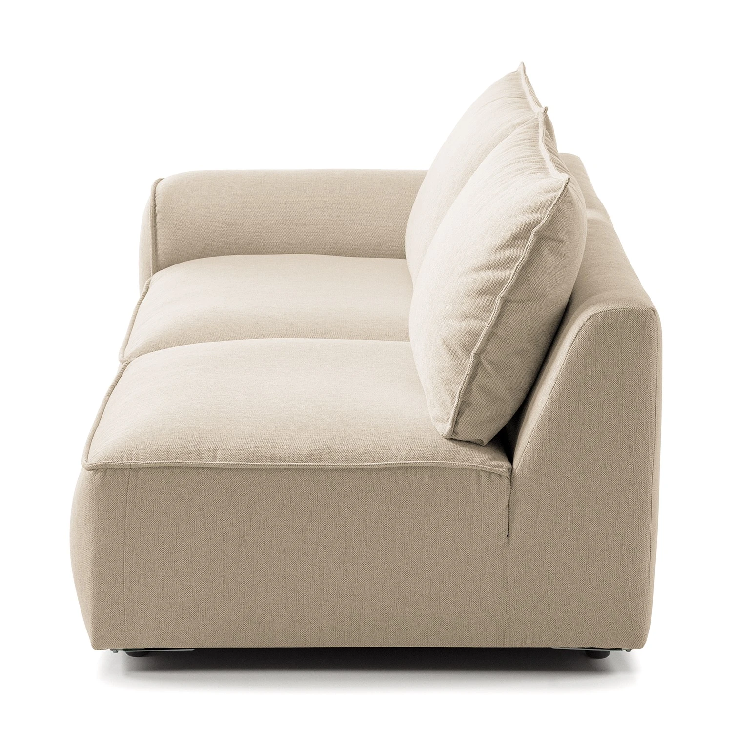 Studio Copenhagen Modulsofa Buckley I (2,5-Sitzer) - Webstoff Saia: Beige - Armlehne davorstehend links 3 Studio Copenhagen Modulsofa Buckley I (2,5-Sitzer) - Webstoff Saia: Beige - Armlehne davorstehend links – Bild 3