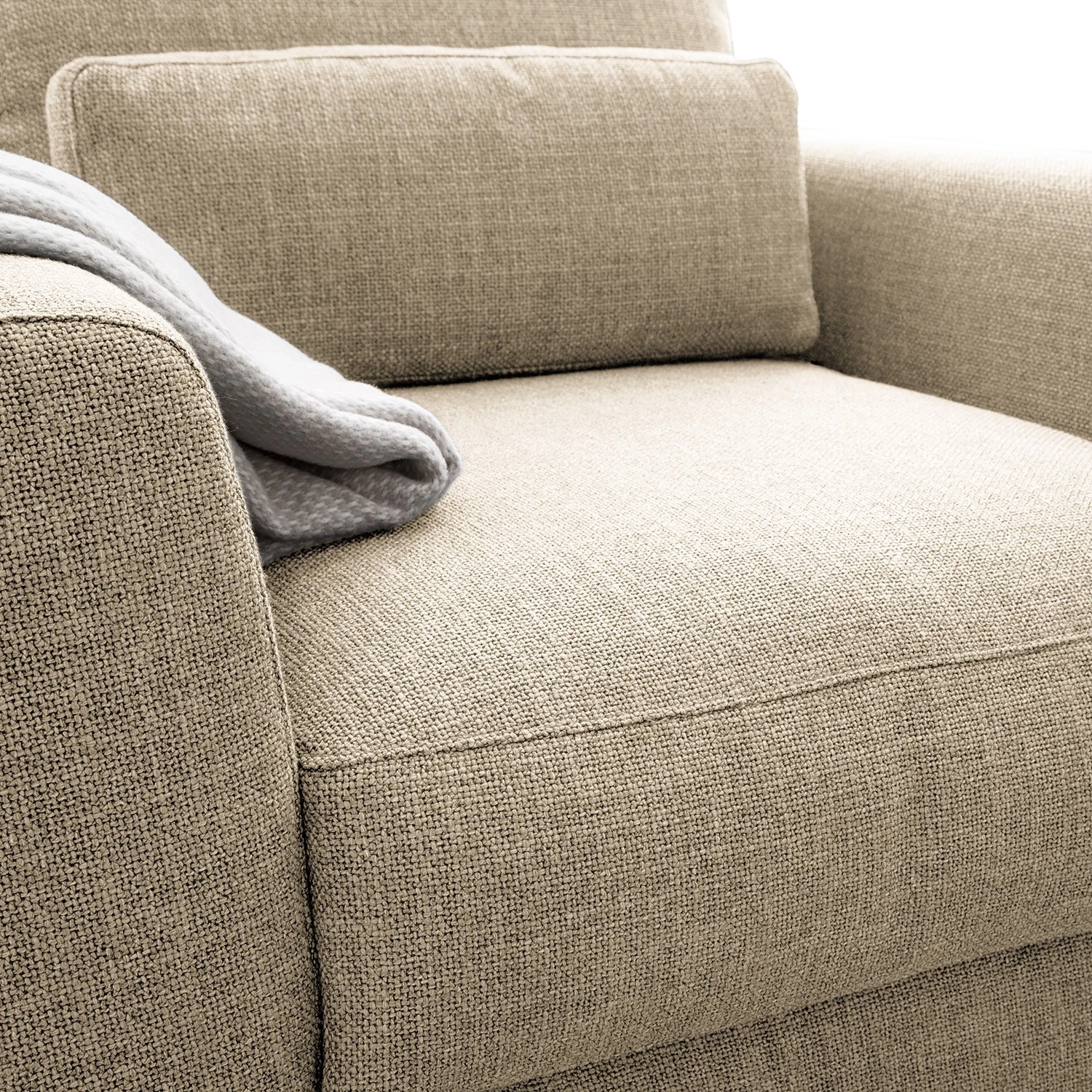 Studio Copenhagen Sessel Willows - Webstoff Amila: Beige 12 Studio Copenhagen Sessel Willows - Webstoff Amila: Beige – Bild 12