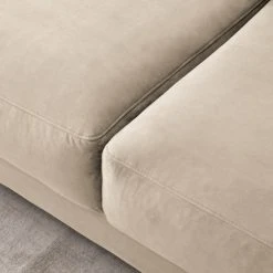 Studio Copenhagen Sofa Willows (3-Sitzer) - Samt Shyla: Beige -Wohnzimmermöbel boutique en ligne 1000217019 210119 16173800128 DETAILS P000000001000217019