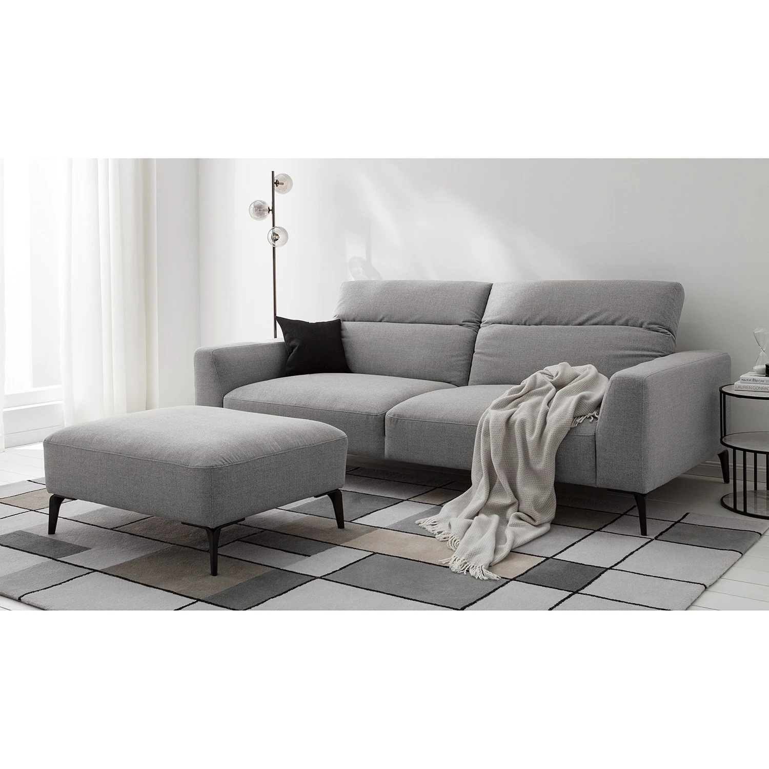 Studio Copenhagen Sofa Berrie (3-Sitzer) - Webstoff Milan: Hellgrau 16 Studio Copenhagen Sofa Berrie (3-Sitzer) - Webstoff Milan: Hellgrau – Bild 16