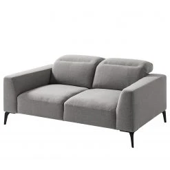 Studio Copenhagen Sofa Berrie (2-Sitzer) - Webstoff Milan: Hellgrau