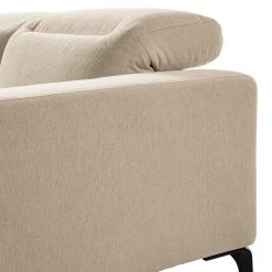Studio Copenhagen Ecksofa Berrie I - Webstoff Saia: Beige - Breite: 266 cm - Longchair davorstehend links -Wohnzimmermöbel boutique en ligne 1000217457 201222 13343200109 DETAILS P000000001000217457