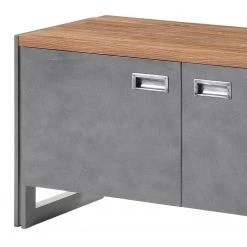 Ars manufacti Wohnwand Marton I (4-teilig) - Eiche Stirling Dekor / Anthrazit -Wohnzimmermöbel boutique en ligne 1000217601 200630 09273100016 DETAILS P000000001000217601