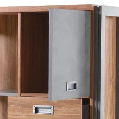 Ars manufacti Wohnwand Marton II (4-teilig) - Eiche Stirling Dekor / Anthrazit -Wohnzimmermöbel boutique en ligne 1000217602 200630 09273600025 DETAILS P000000001000217602