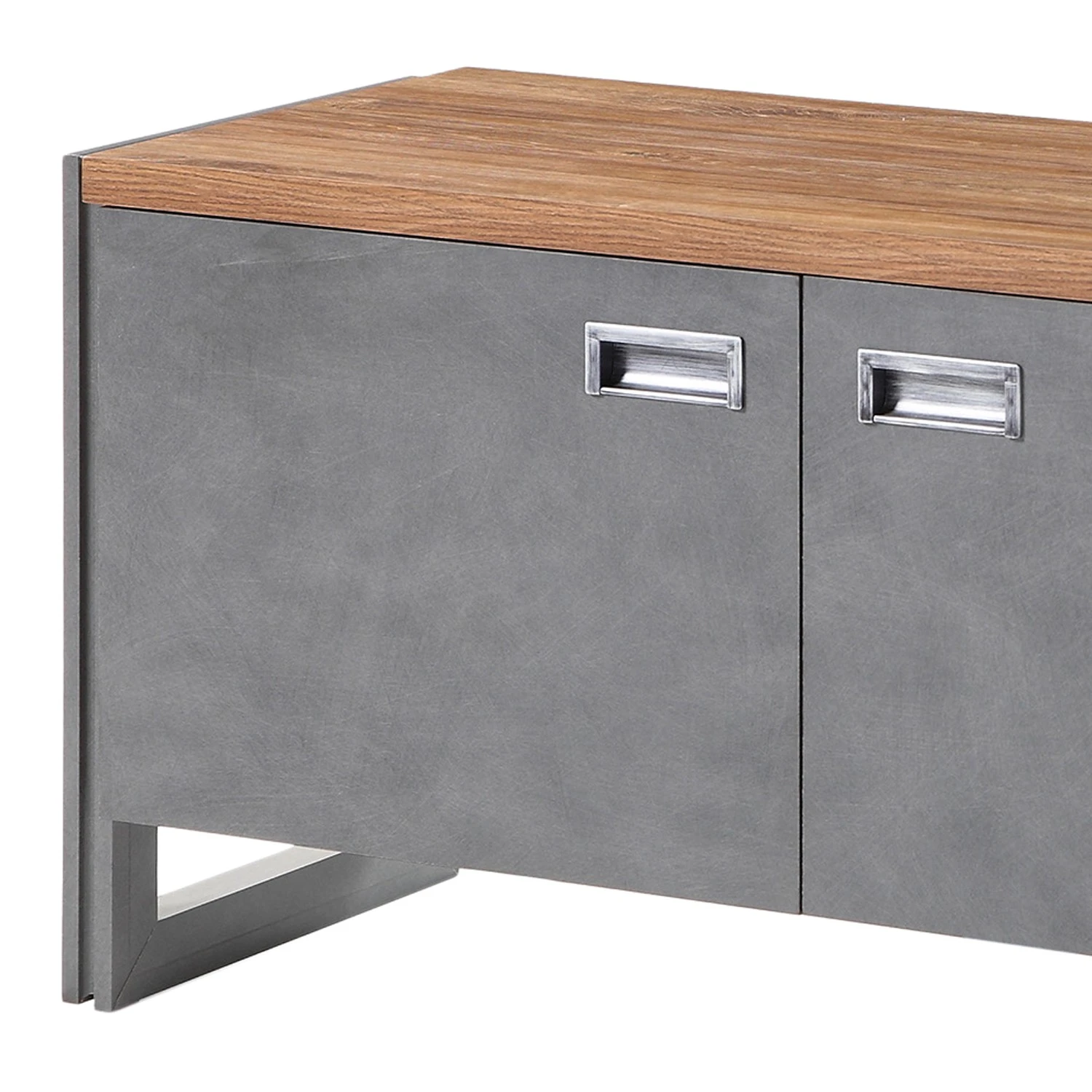 Ars manufacti Wohnwand Marton IV (4-teilig) - Eiche Stirling Dekor / Anthrazit 5 Ars manufacti Wohnwand Marton IV (4-teilig) - Eiche Stirling Dekor / Anthrazit – Bild 5