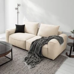 Studio Copenhagen Sofa Buckley (3-Sitzer) - Webstoff Saia: Beige -Wohnzimmermöbel boutique en ligne 1000217669 210215 12150100163 MOOD DETAILS P000000001000217669 mood