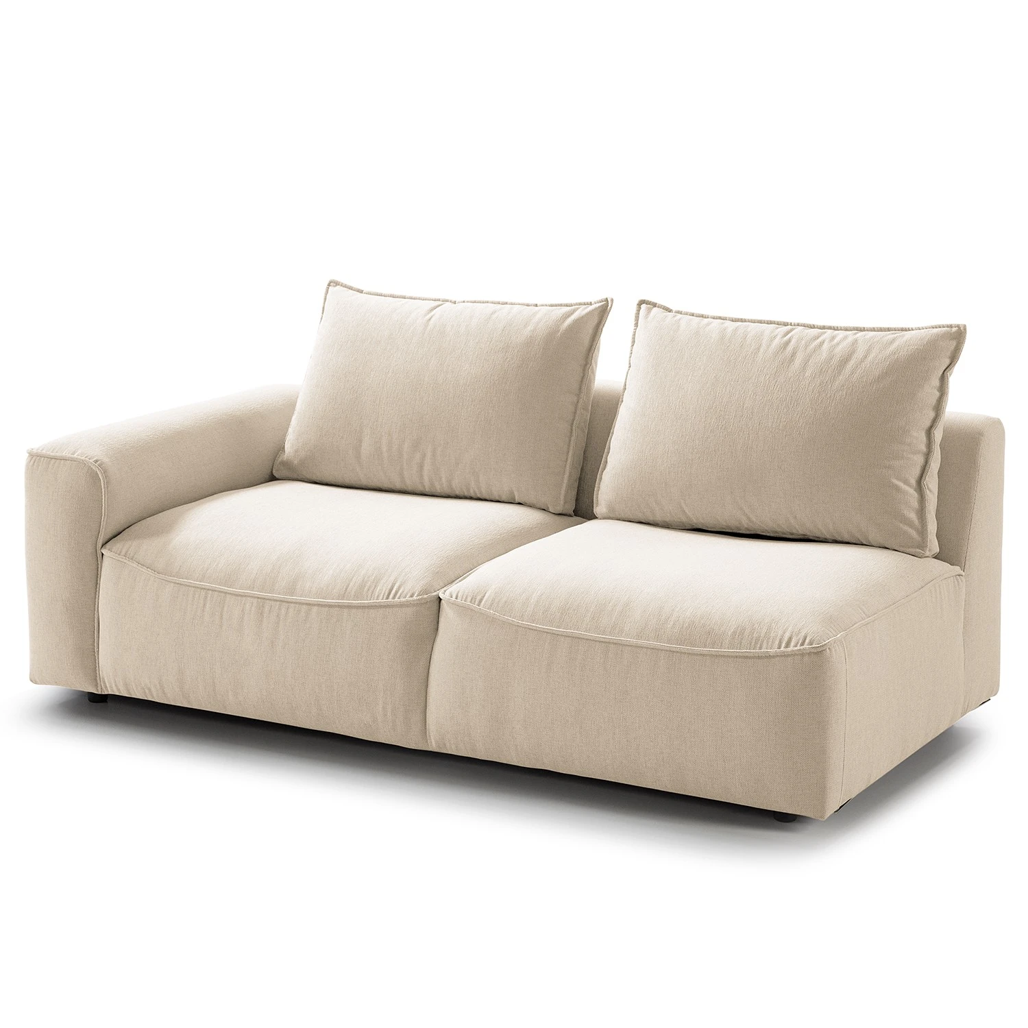 Studio Copenhagen Ecksofa Buckley I - Webstoff Saia: Beige - Longchair davorstehend rechts 20 Studio Copenhagen Ecksofa Buckley I - Webstoff Saia: Beige - Longchair davorstehend rechts – Bild 20