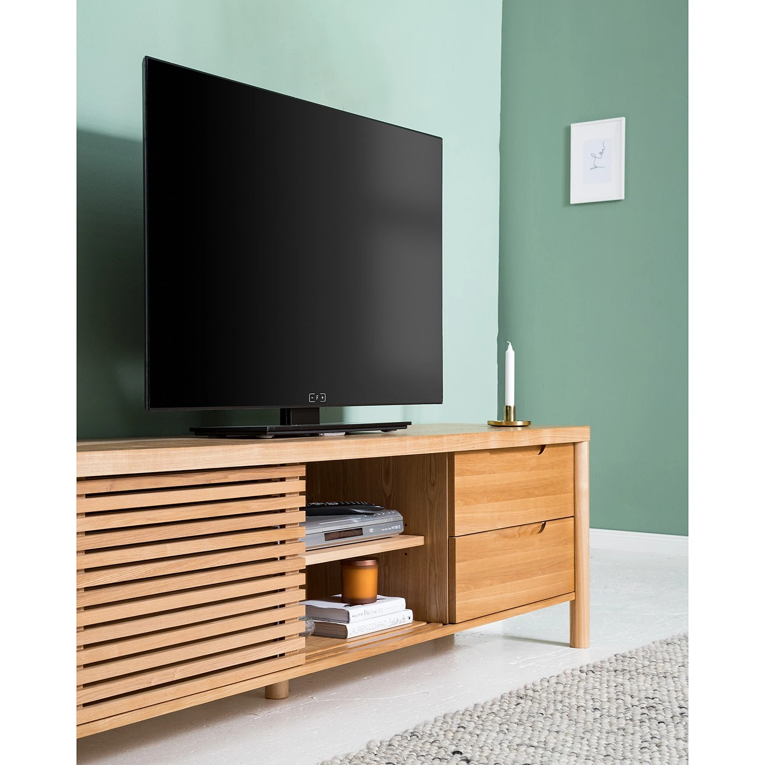 Studio Copenhagen TV-Lowboard Saido - Esche massiv 9 Studio Copenhagen TV-Lowboard Saido - Esche massiv – Bild 9