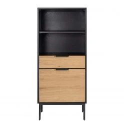 Studio Copenhagen Regal Xavi - Echtholzfurnier / Metall - Eiche / Eiche Schwarz 19 Studio Copenhagen Regal Xavi - Echtholzfurnier / Metall - Eiche / Eiche Schwarz -Wohnzimmermöbel boutique en ligne 1000218026 220107 12570000080 DETAILS P000000001000218026