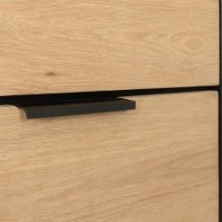 Studio Copenhagen Regal Xavi - Echtholzfurnier / Metall - Eiche / Eiche Schwarz 20 Studio Copenhagen Regal Xavi - Echtholzfurnier / Metall - Eiche / Eiche Schwarz -Wohnzimmermöbel boutique en ligne 1000218026 220107 12570000082 DETAILS P000000001000218026