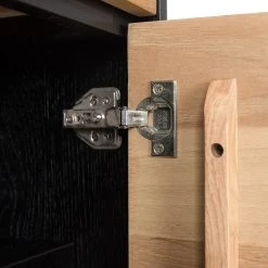 Studio Copenhagen Regal Xavi - Echtholzfurnier / Metall - Eiche / Eiche Schwarz 21 Studio Copenhagen Regal Xavi - Echtholzfurnier / Metall - Eiche / Eiche Schwarz -Wohnzimmermöbel boutique en ligne 1000218026 220107 12570000084 DETAILS P000000001000218026