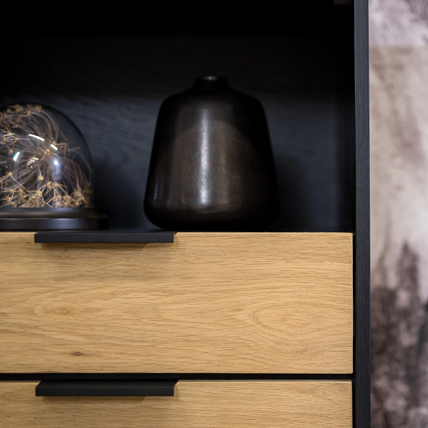 Studio Copenhagen Regal Xavi - Echtholzfurnier / Metall - Eiche / Eiche Schwarz 13 Studio Copenhagen Regal Xavi - Echtholzfurnier / Metall - Eiche / Eiche Schwarz – Bild 13