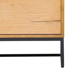 Studio Copenhagen Highboard Flox - Echtholzfurnier / Metall - Eiche / Schwarz -Wohnzimmermöbel boutique en ligne 1000218128 210901 08134800019 DETAILS P000000001000218128