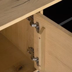 Studio Copenhagen TV-Lowboard Flox II - Echtholzfurnier / Metall - Eiche / Schwarz 20 Studio Copenhagen TV-Lowboard Flox II - Echtholzfurnier / Metall - Eiche / Schwarz -Wohnzimmermöbel boutique en ligne 1000218134 210720 12054000008 DETAILS P000000001000218134