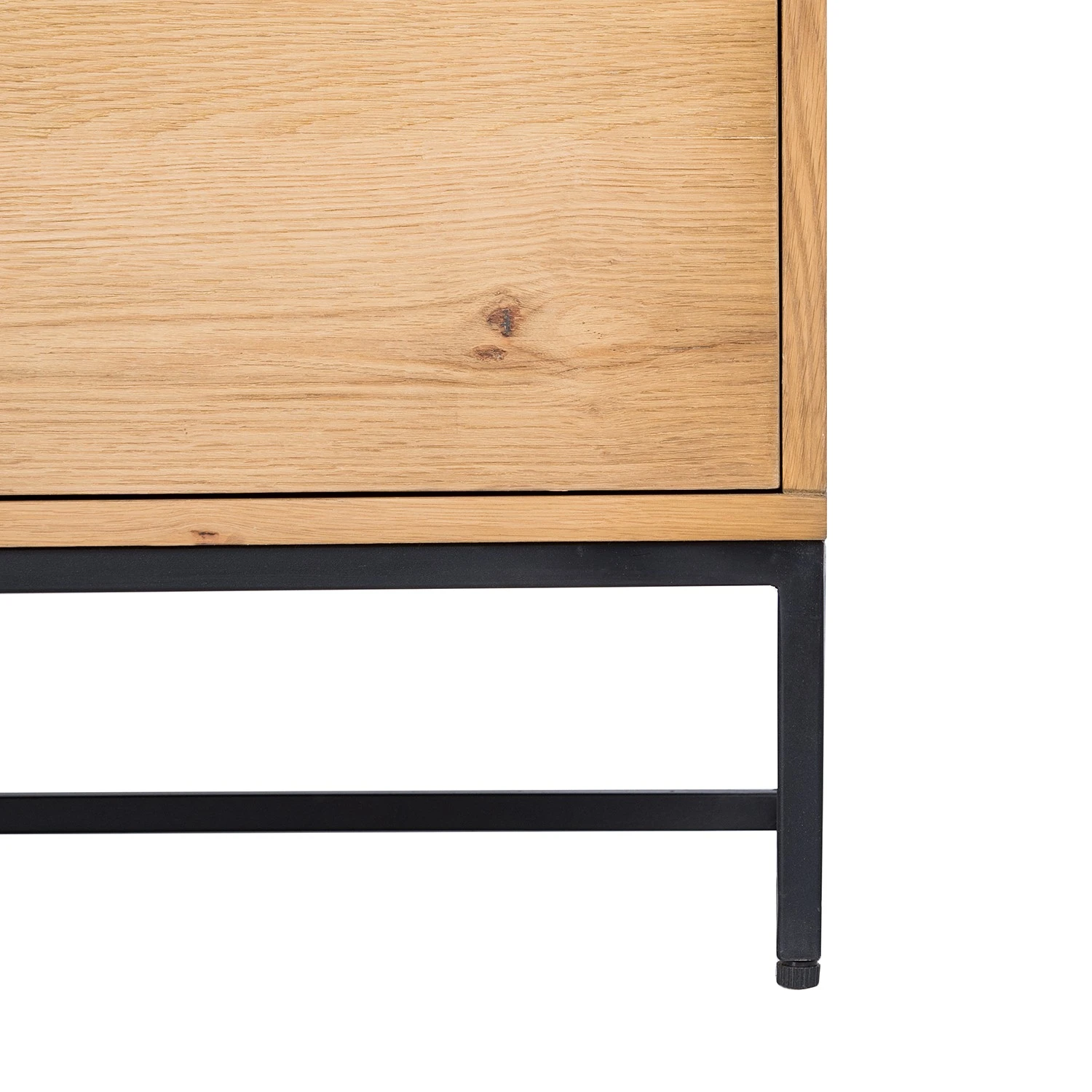 Studio Copenhagen Sideboard Flox II - Echtholzfurnier / Metall - Eiche / Schwarz 12 Studio Copenhagen Sideboard Flox II - Echtholzfurnier / Metall - Eiche / Schwarz – Bild 12