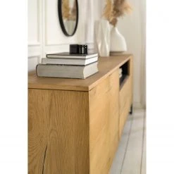 Studio Copenhagen Sideboard Flox II - Echtholzfurnier / Metall - Eiche / Schwarz 19 Studio Copenhagen Sideboard Flox II - Echtholzfurnier / Metall - Eiche / Schwarz -Wohnzimmermöbel boutique en ligne 1000218135 211020 141438000049 DETAILS P000000001000218135